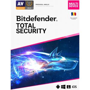 Bitdefender Total Security 1 an 3 dispozitive