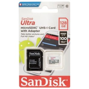 Card de memorie Sandisk micro SD - SDXC Ultra 128 GB,Class 10