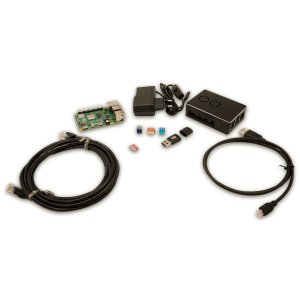 Kit Raspberry PI 4 model B 4 GB Combo card 32 GB, carcasa aluminiu