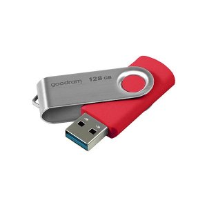 Memory stick Goodram, 128 GB, USB 3.2, Gen 1, 60 MB/s, Rosu (UTS3-1280R0R11)