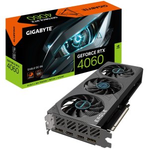 Placa video Gigabyte GeForce RTX 4060 EAGLE OC, 8GB GDDR6, 128bit - eMAG.ro