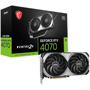 Placa video MSI GeForce RTX 4070 VENTUS 2X E1 12GB OC